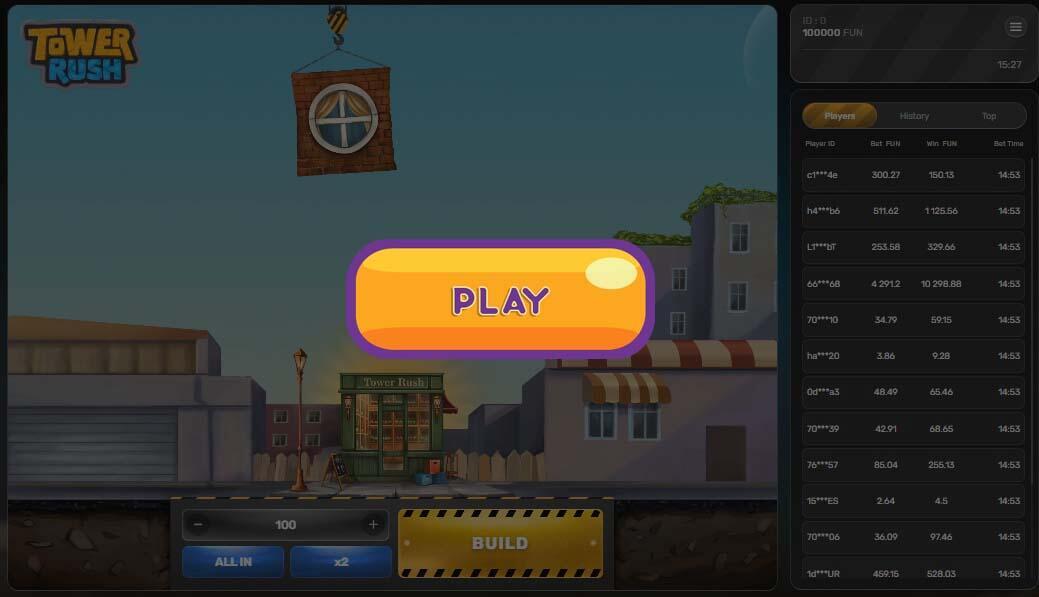 Tower Rush demo preview — play free in India